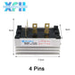 Three phase Single Phase SQL20A 20amp generator rectifier Aluminum Heatsink 20A Diode Bridge Rectifier kit for generator Iron Pin power diode - XFH generator parts