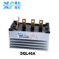 Three phase Single Phase SQL40A 40amp generator rectifier Aluminum Heatsink 40A Diode Bridge Rectifier kit for generator Iron Pin power diode - XFH generator parts
