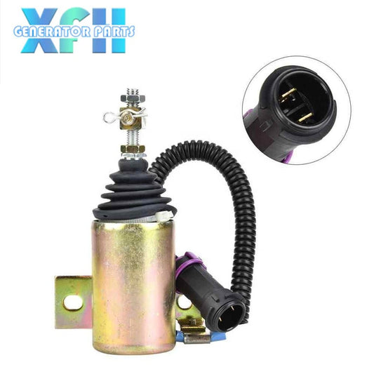 XHF - 1121 Replacement New 12V Fuel Stop Solenoid F048331000093 For 483 Diesel - XFH generator parts