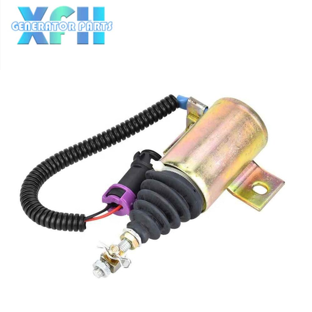 XHF - 1121 Replacement New 12V Fuel Stop Solenoid F048331000093 For 483 Diesel - XFH generator parts
