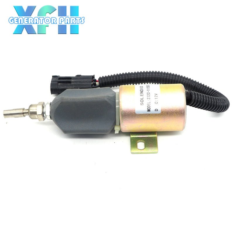 12v/24v 232C - 1115030 Engine Flameout Solenoid Valve Fuel Shutoff Solenoid Truck Generator Parts - XFH generator parts