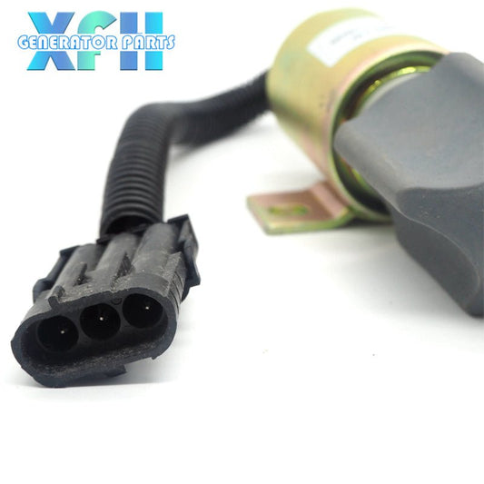12v/24v 232C - 1115030 Engine Flameout Solenoid Valve Fuel Shutoff Solenoid Truck Generator Parts - XFH generator parts