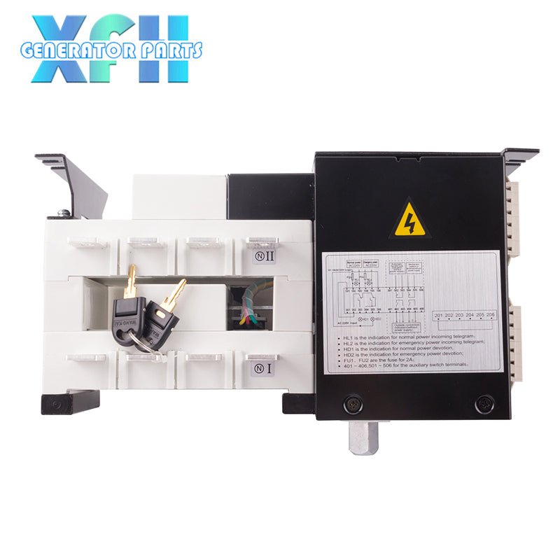 160A ATS 4P Dual Power Auto Transfer Switch for Generator (3P Also Available) - XFH generator parts