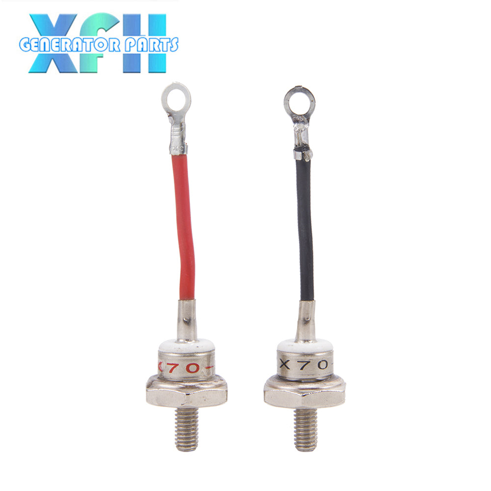A Pair 25A 40A 70A Generator Rectifier Bolt Diode Male and Female Diod ...