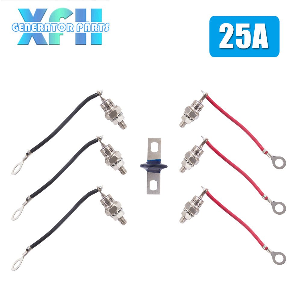 25A 40A 70A Generetor Diode Rectifier Kit with Varistor Bridge Rectifier Diode for Alternator Accessory RSK1001 RSK2001 RSK5001 RSK6001 - XFH generator parts