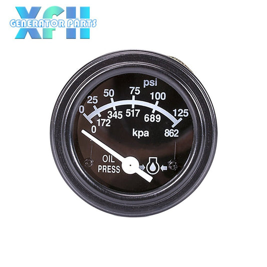 3015232 52mm Diesel Engine Oil Pressure Gauge Genset Accessories 24V - XFH generator parts