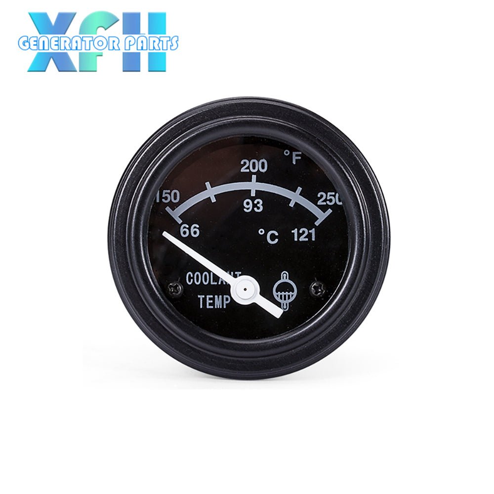 3015234 Diesel Engine Water Temperature Meter 24V Coolant Temperature Gague Size 52mm Generator Set Parts - XFH generator parts