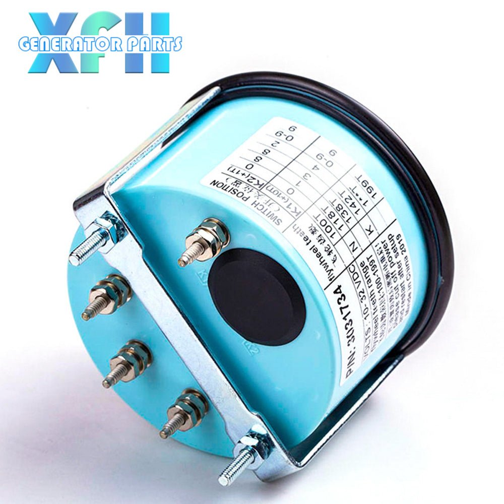 3031734 12V/24V Engine Speed Gauge Meter Tachometer for Generator Digital RPM Meter - XFH generator parts