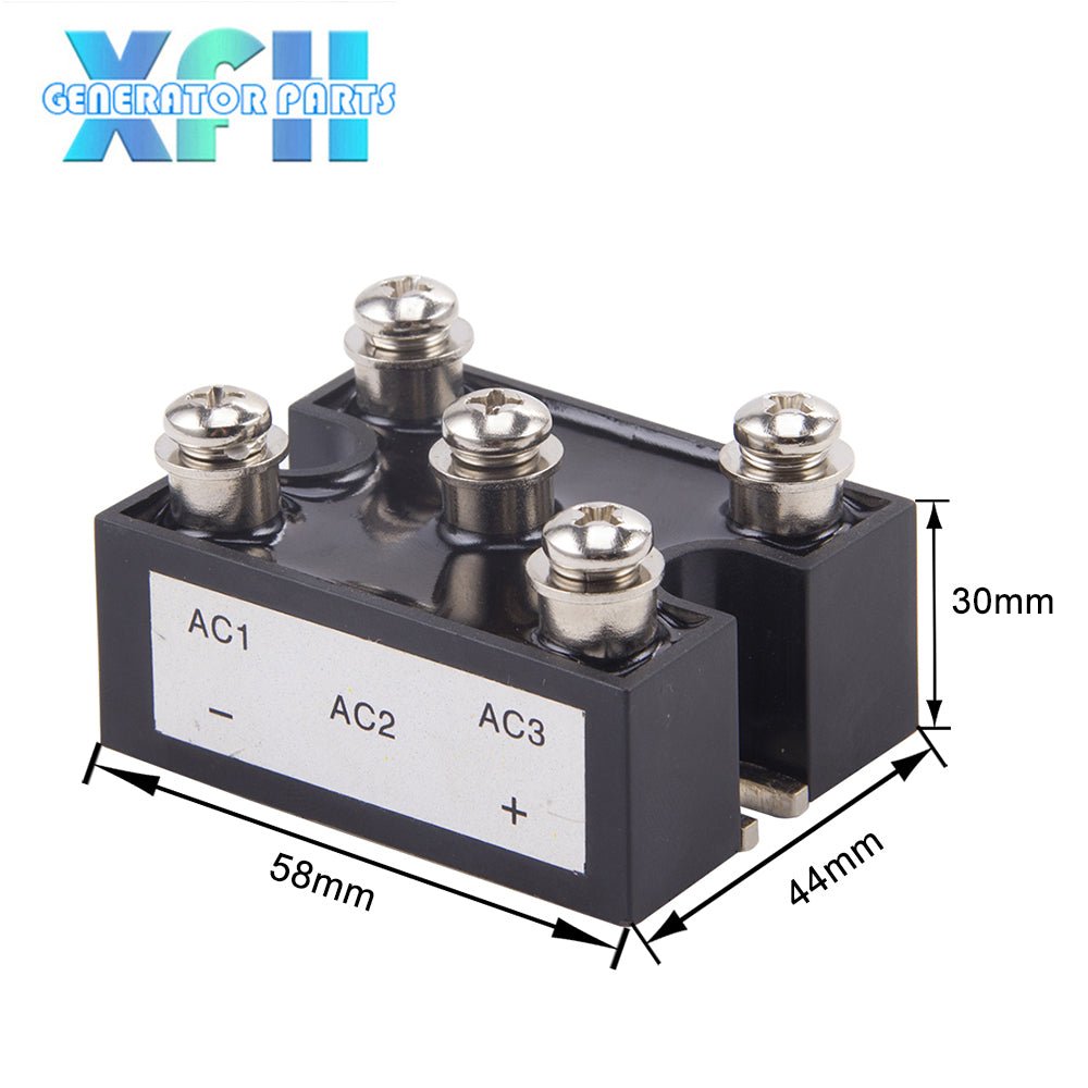 3PH M50100TB1600 power 100A AMP 1600V Volt bridge rectifier diode three phase fast recovery rectifier diode 3PH M50100TB1600 - XFH generator parts
