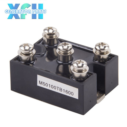 3PH M50100TB1600 power 100A AMP 1600V Volt bridge rectifier diode three phase fast recovery rectifier diode 3PH M50100TB1600 - XFH generator parts