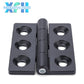 6 Holes Generator gate hinges For Sound Proof Genset 5mm Thickness - XFH generator parts