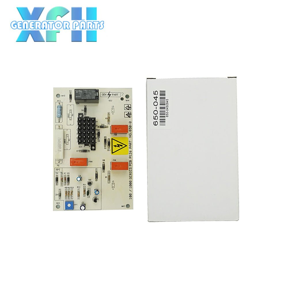 650 - 044 12V fg wilson pcb circuit board panel - XFH generator parts
