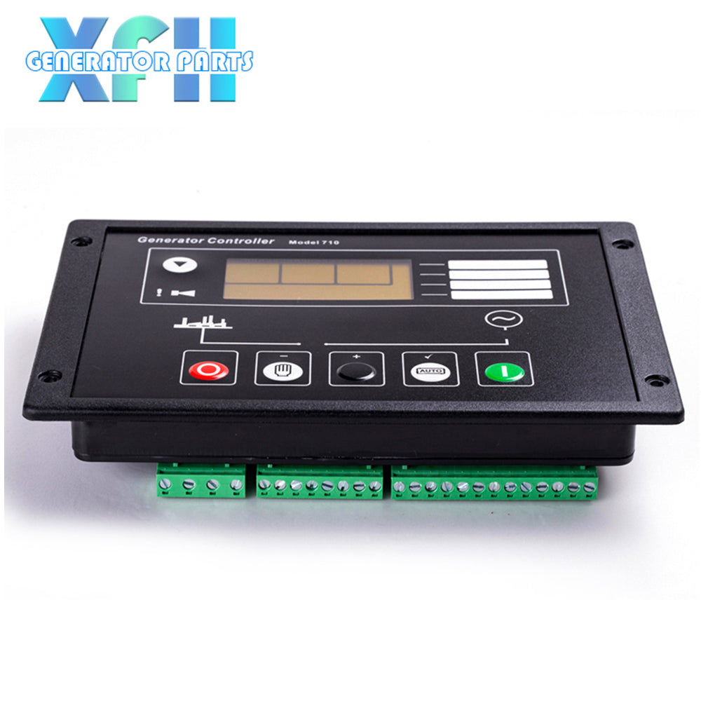 Replace DSE710 DSE720 Generator Controller Self-starting Control Module Diesel Generator Parts LCD Display Genset Monitors
