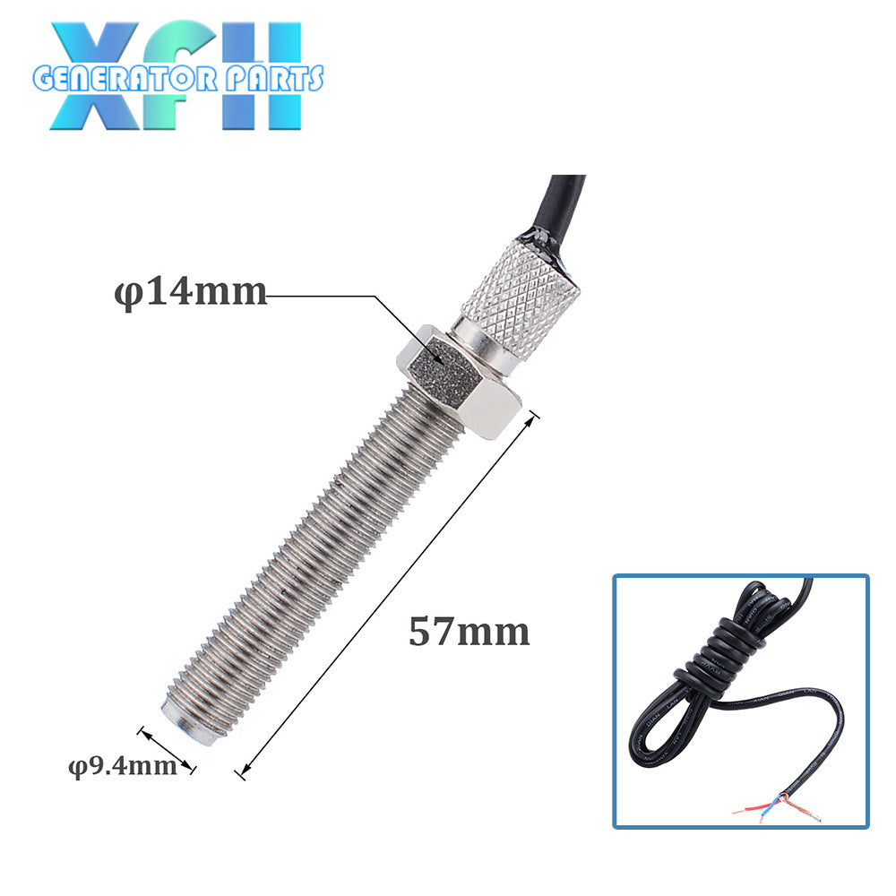 3/8-24UNF 2A Magnetic Pickup Speed Sensor MSP6729 – XFH GENERATOR 