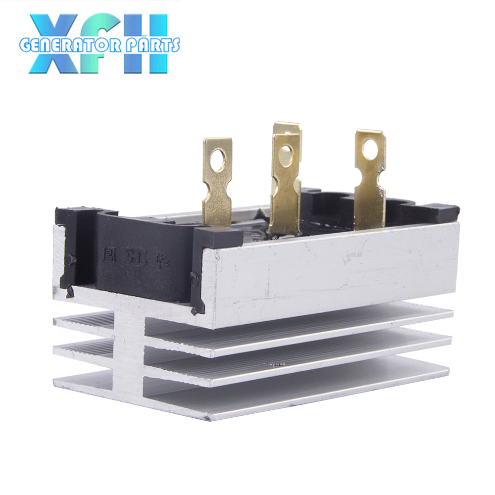 Three phase SQL20A 20amp generator rectifier Aluminum Heatsink Diode B ...