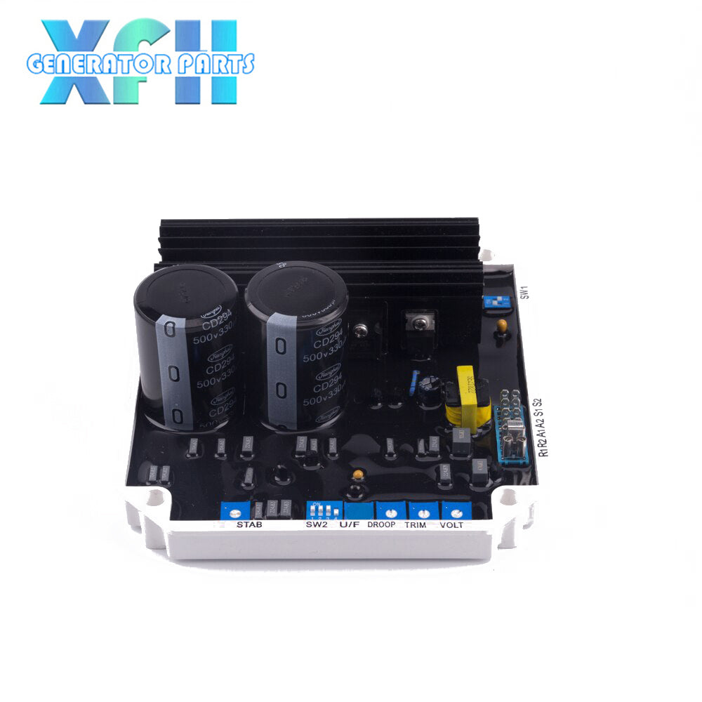 VR08 KF308A AVR Automatic Voltage Regulator brushless Powerly Generator Stabilizer Single Three Phase Adjuster