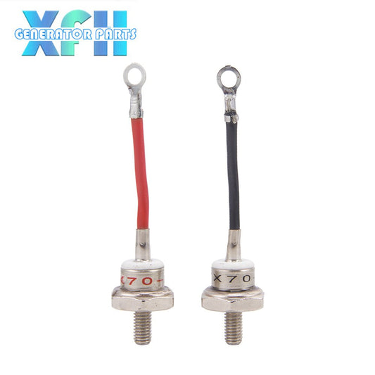 A Pair 25A 40A 70A Generator Rectifier Bolt Diode Male and Female Diode Rectifier Kits for Stamford Generator Genset Parts - XFH generator parts