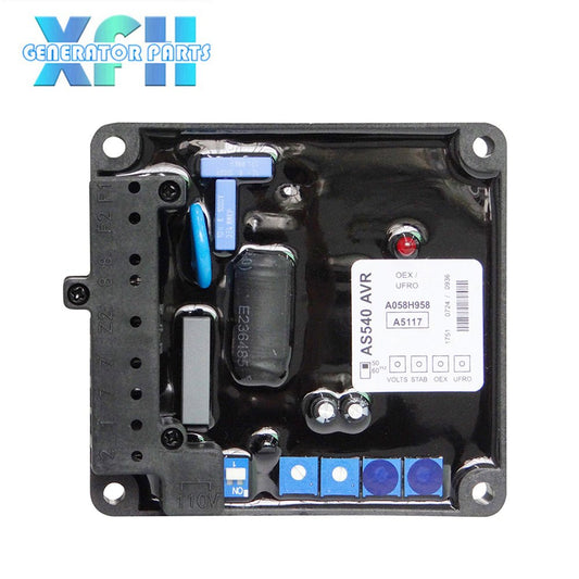 AVR AS540 For Brushless Generator Automatic Voltage Regulator Module Stabilizer Power Diesel Genset Alternator Accessories - XFH generator parts