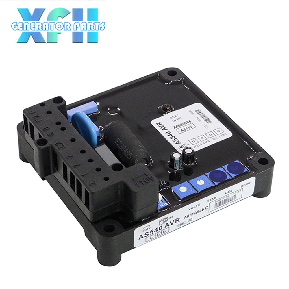 AVR AS540 For Brushless Generator Automatic Voltage Regulator Module Stabilizer Power Diesel Genset Alternator Accessories - XFH generator parts