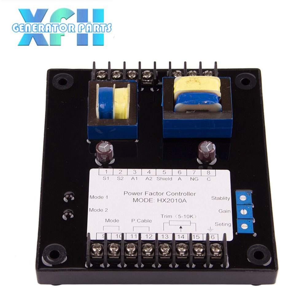 AVR HX2010A AC Parallel Power Factor Controller Regulator Saver Anti Overload correction Electric Generator Parts Accessories - XFH generator parts