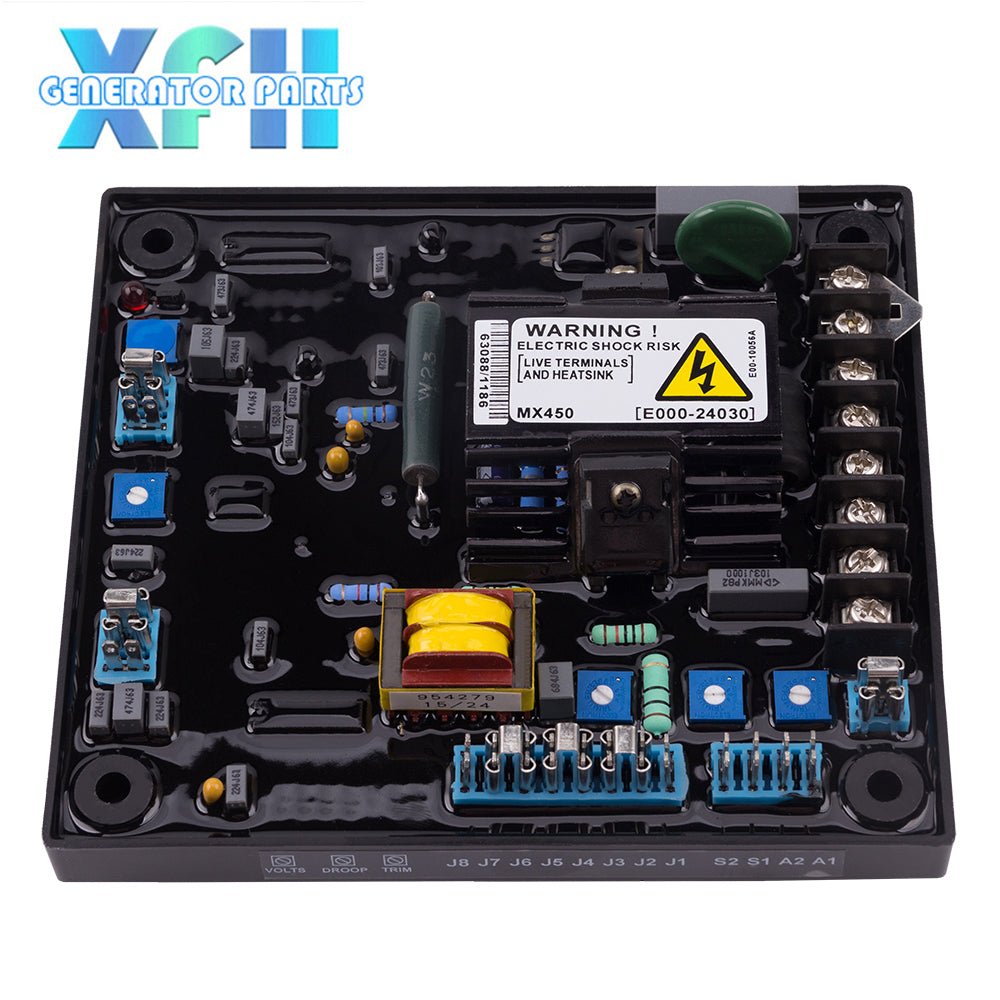 AVR MX450 SX450 Automatic Voltage Regulator For brushless Generator Volt Regulation - XFH generator parts