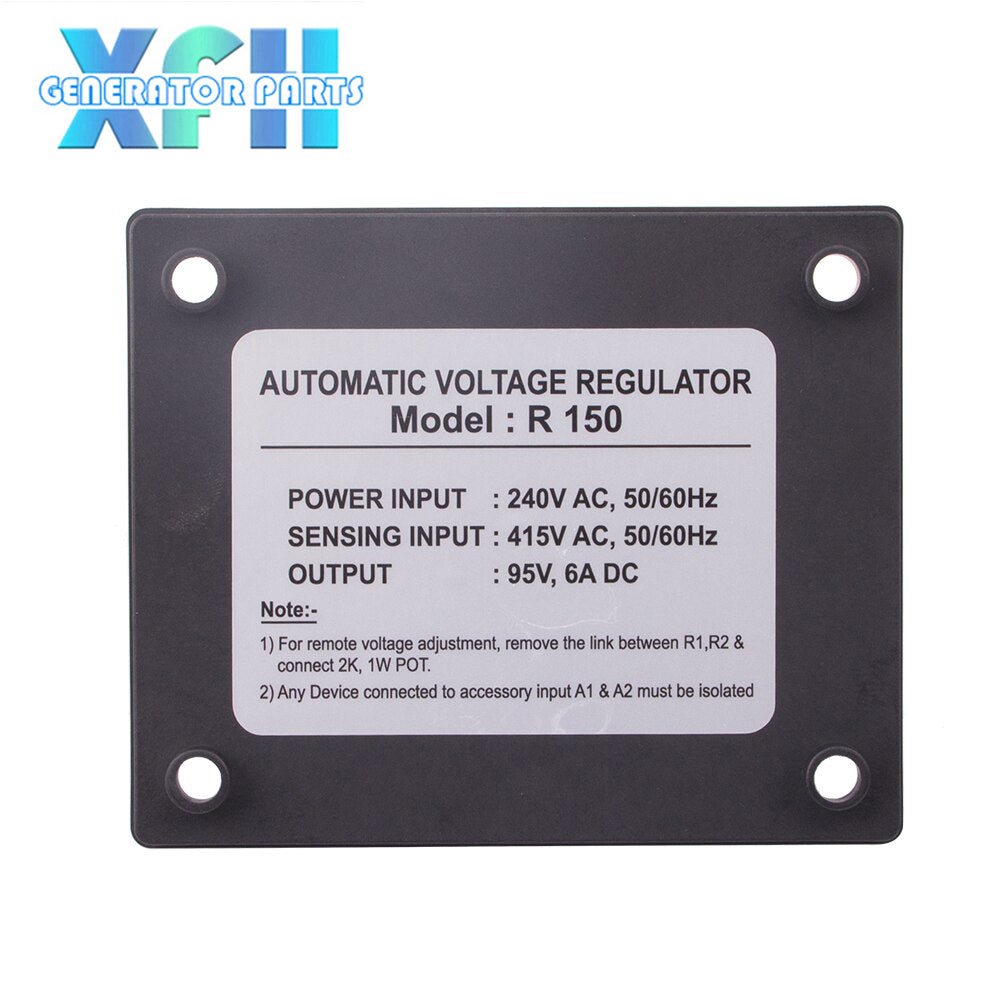 AVR R150 Automatic Voltage Regulator Stabilizer for Diesel Brushless Generator - XFH generator parts