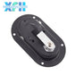 Black Diesel Electric Generator door Lock Semi Circle For Panel Lock With Key Silent Box Gensetr Set Accessories 140*79MM - XFH generator parts