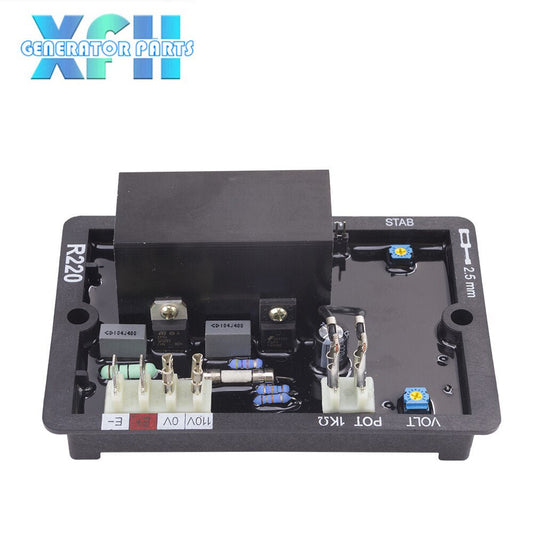 Brushless Alternator AVR R220 AVR Generator Automatic Voltage Regulator - XFH generator parts
