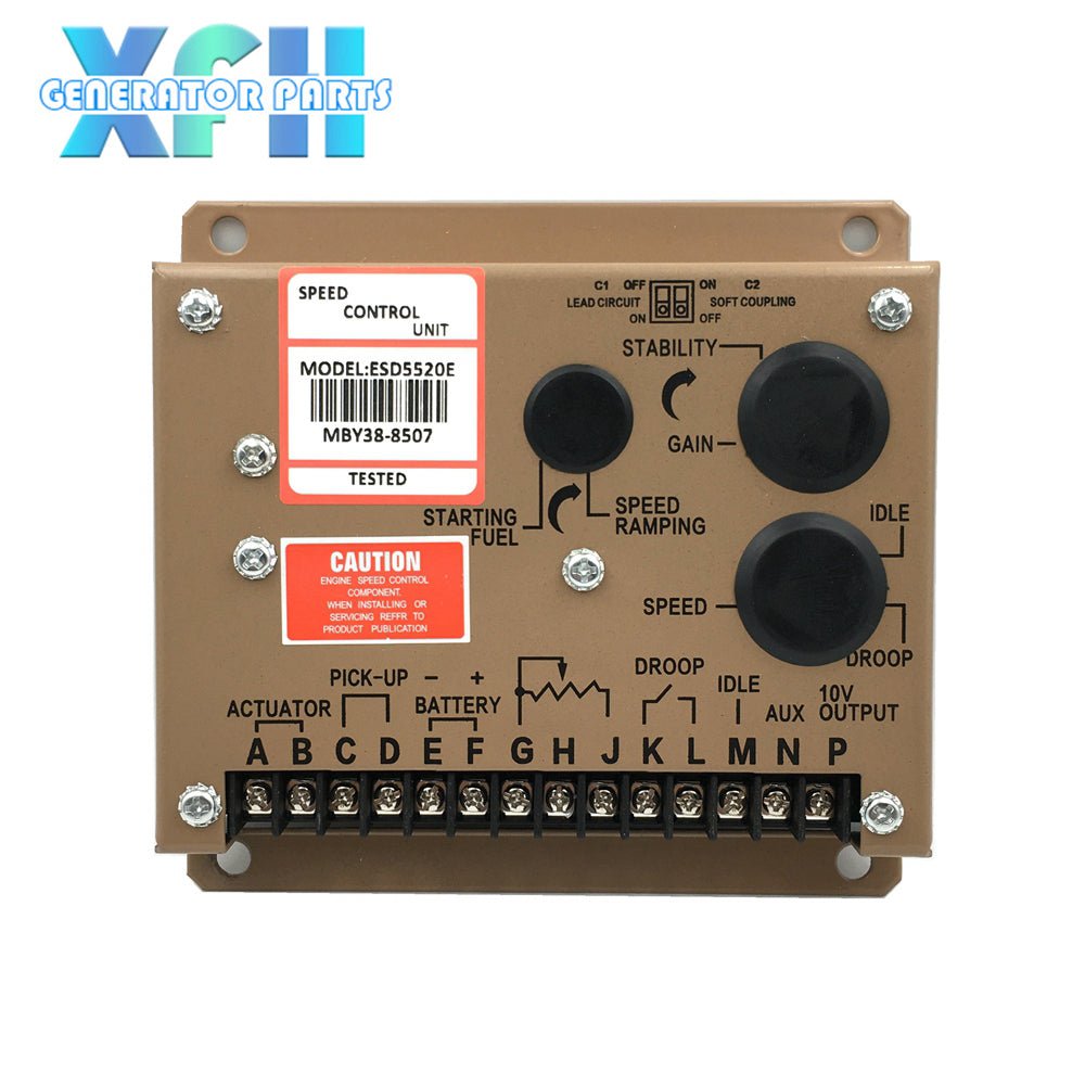 Generator Governer Control Button Electronic Speed Governor ESD5520 Diesel Generator Engine Speed Contro ...