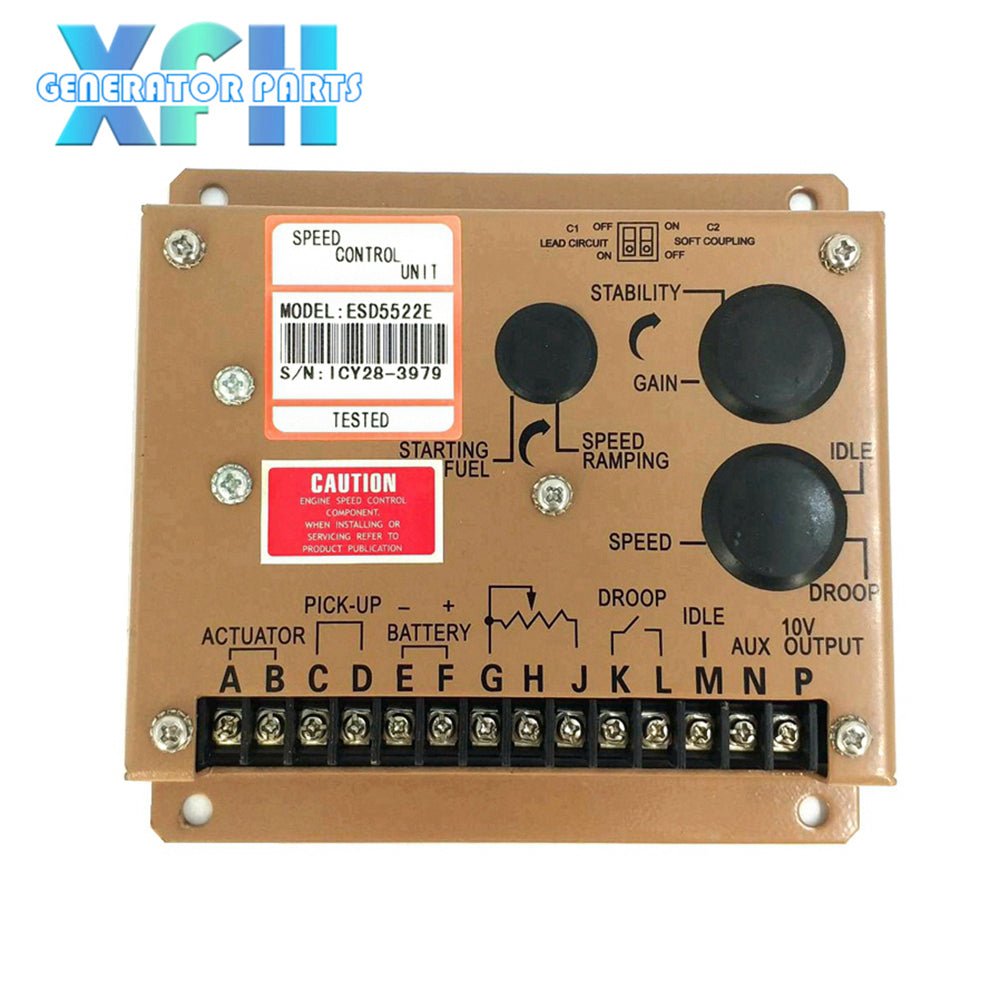 ESD5522E Generator Genset Electronic Speed Controller ESD5522E Control Unit Panel - XFH generator parts