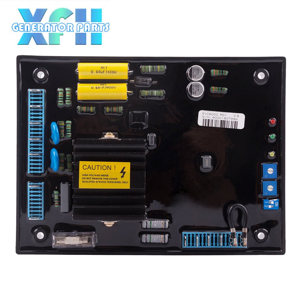 EVC600C Engga AVR Diesel Generator Voltage Regulator Stabilizer Genset Spare Parts - XFH generator parts