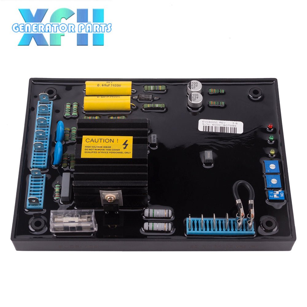 EVC600C Engga AVR Diesel Generator Voltage Regulator Stabilizer Genset Spare Parts - XFH generator parts