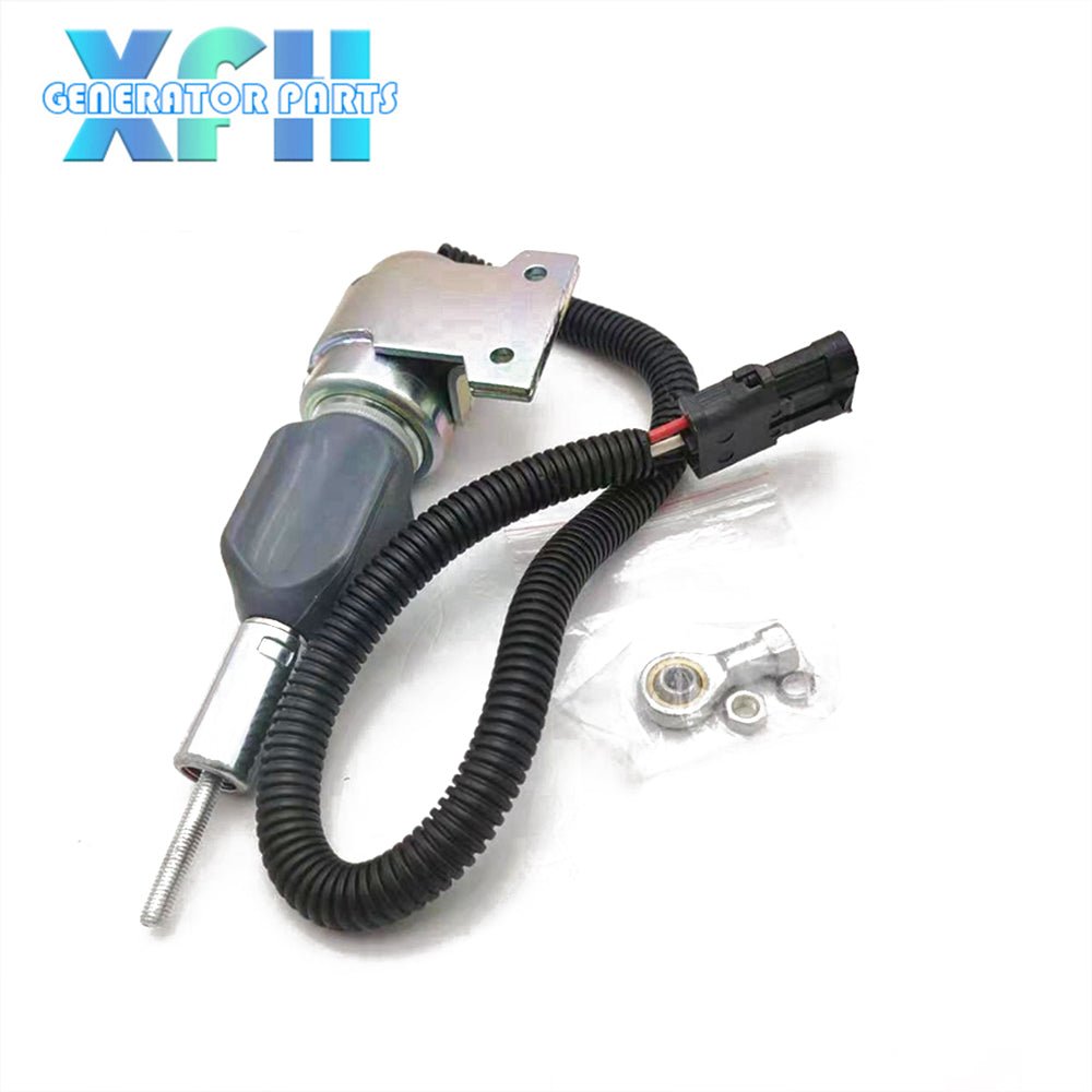 Flameout Solenoid Valve Fuel Shut Off Solenoid SA - 4755 - 12 3930658 3932529 12V For Cummins Diesel Engine Part - XFH generator parts