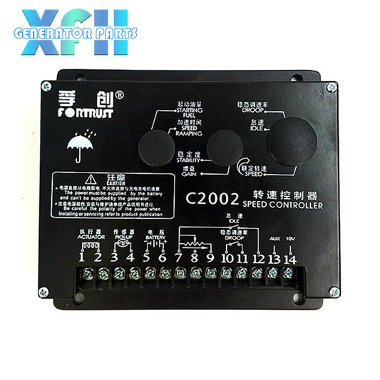 Fortrust C2002 Diesel Generator Engine Speed Governor Speed Control Unit Diesel Genset Part - XFH generator parts