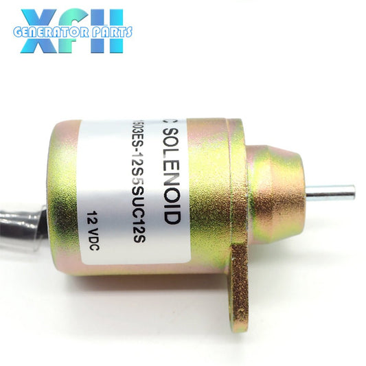 Fuel Shut Down Solenoid Valve Metal for Hyundai Daewoo Komatsu For Replace Yanmar 11923377932 1503ES - 12S5SUC12S - XFH generator parts