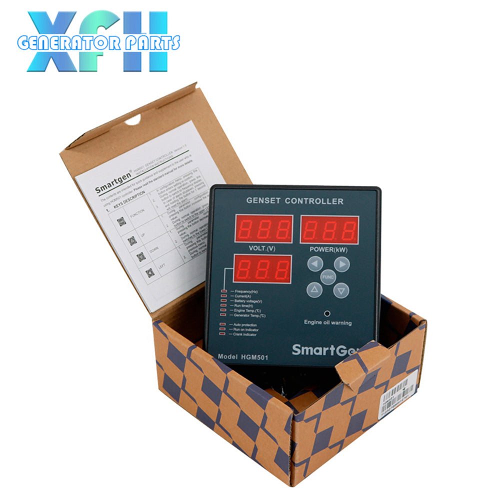 Gasoline Generator Controller HGM501 Small Diesel Genset Control Panel - XFH generator parts
