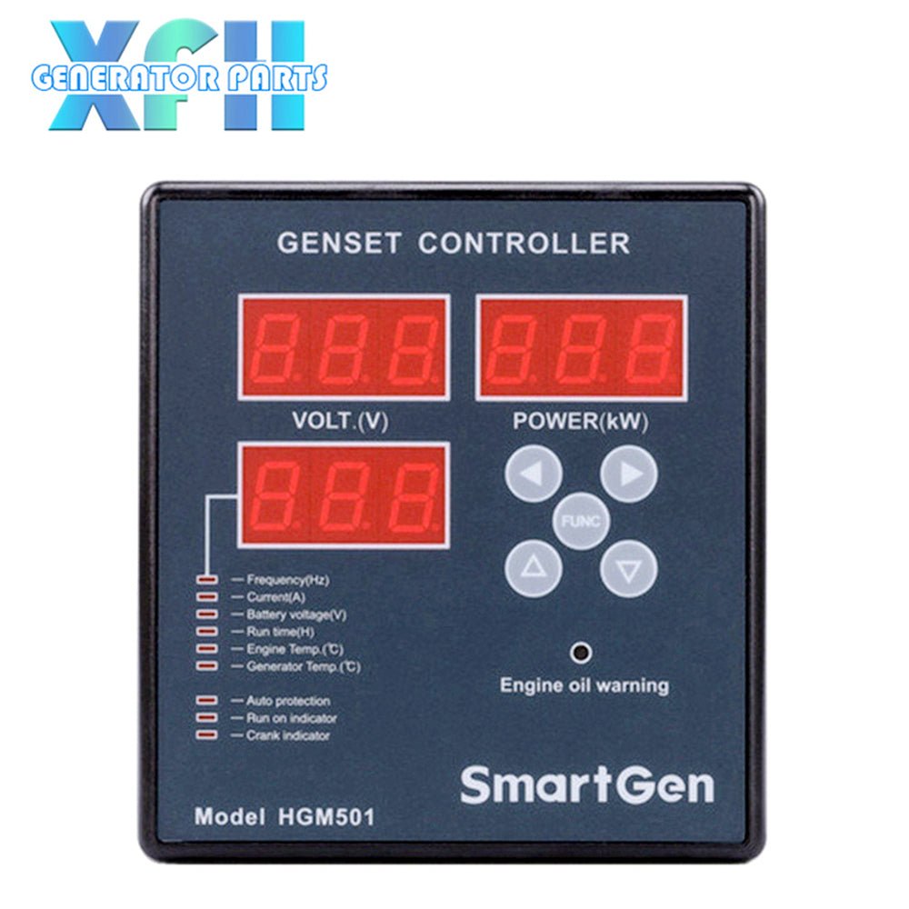 Gasoline Generator Controller HGM501 Small Diesel Genset Control Panel - XFH generator parts