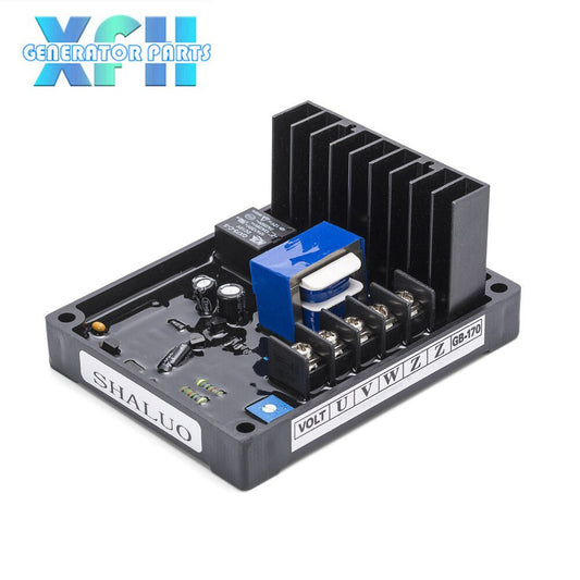 GB170 AVR Automatic Voltage Regulator For Brush Three Phase STC Alternator For Three Phase 220/380/400VAC Voltage Generator - XFH generator parts