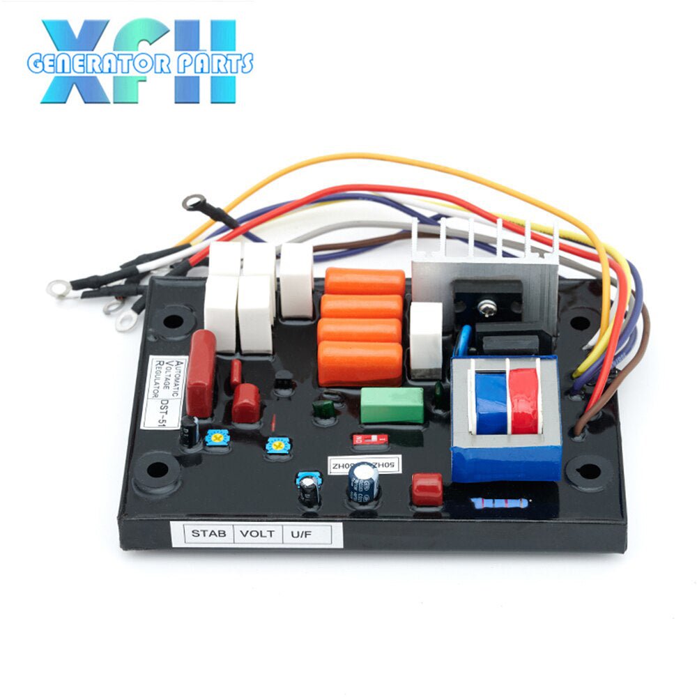 Generator AVR DST - 51 - DFKV For Taiyo Generator New Automatic Voltage Stabilizer DST - 51 - XFH generator parts