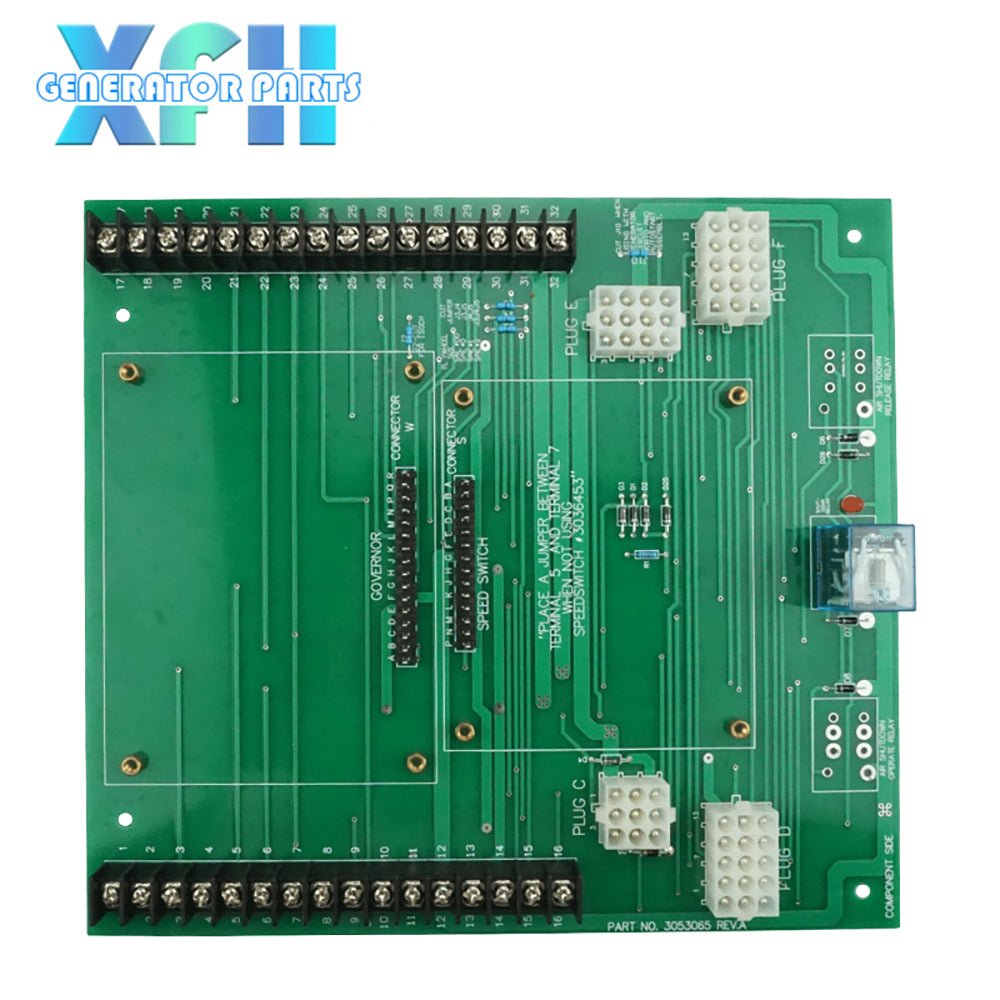 Generator Speed Control Panel 3053065 For Cummins k38 K19 NT855 - XFH generator parts