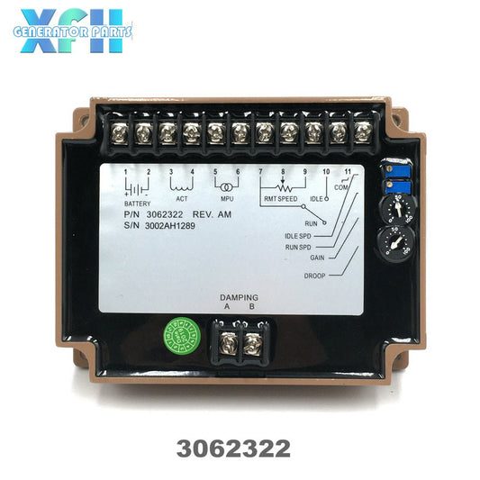 Generator Speed Controller 3062322 speed stabilizer electric govornor diesel engine control circuit board module genset part - XFH generator parts