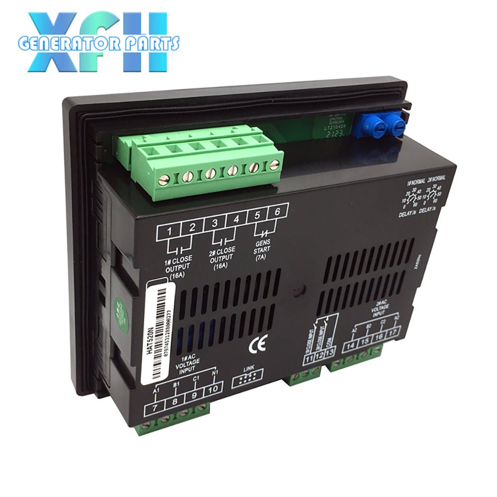 HAT520N ATS Controller Automatic Transfer Switch Generator Set Dual Power Supply Automatic Switch Genset Part - XFH generator parts