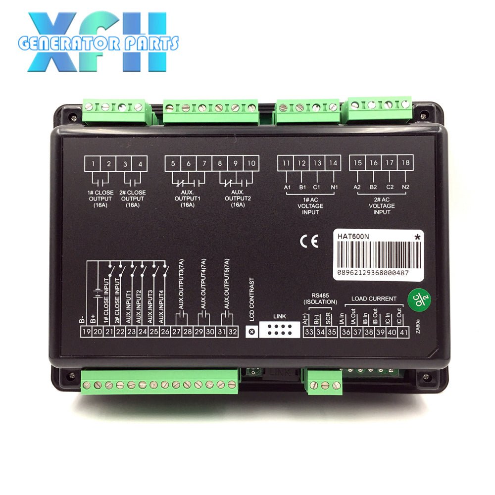 HAT600N HAT600NI SmartGen Original Genset ATS Controller HAT - 600N HAT - 600NI for Diesel Generator - XFH generator parts