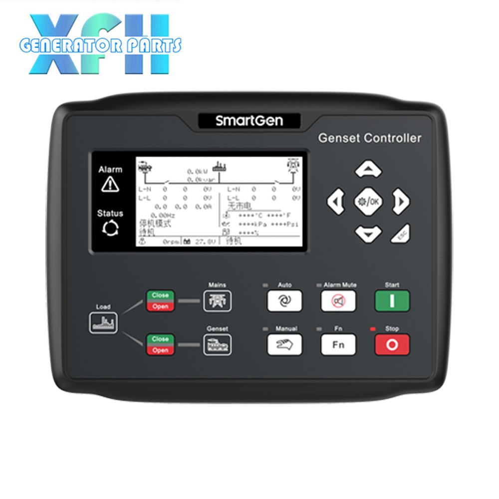 HGM9420N HGM9420LT smartgen genset controller is used for automatic control of single genset to realize automatic start/AMF/synchronous transfer/cloud monitoring - XFH generator parts