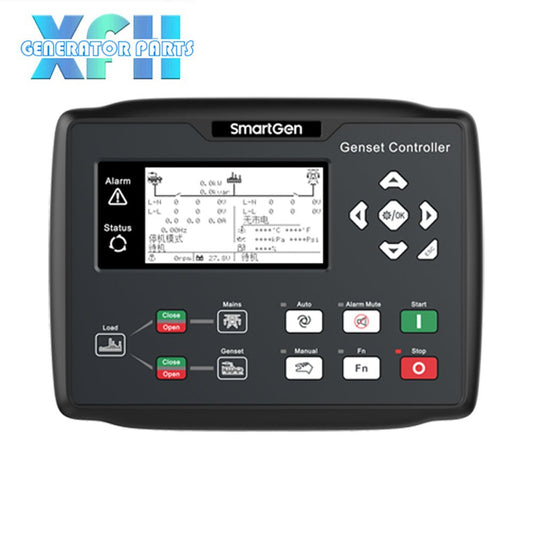 HGM9420N HGM9420LT smartgen genset controller is used for automatic control of single genset to realize automatic start/AMF/synchronous transfer/cloud monitoring - XFH generator parts