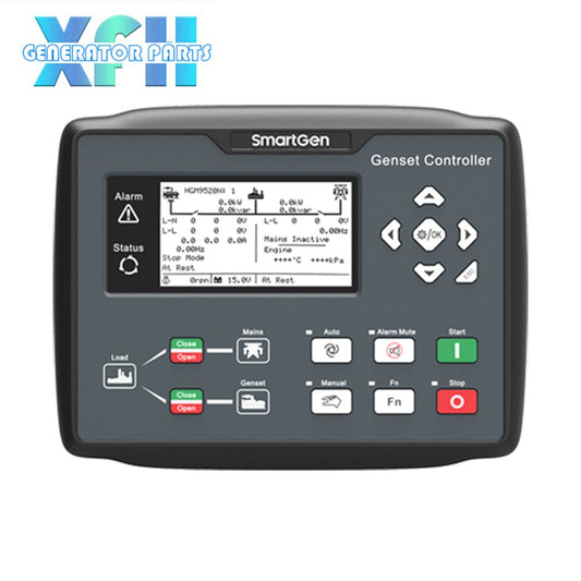 HGM9520N SmartGen Genset Paralleled (with Mains) Controller For Manual/Auto Parallel System Of Single Genset and Mains - XFH generator parts