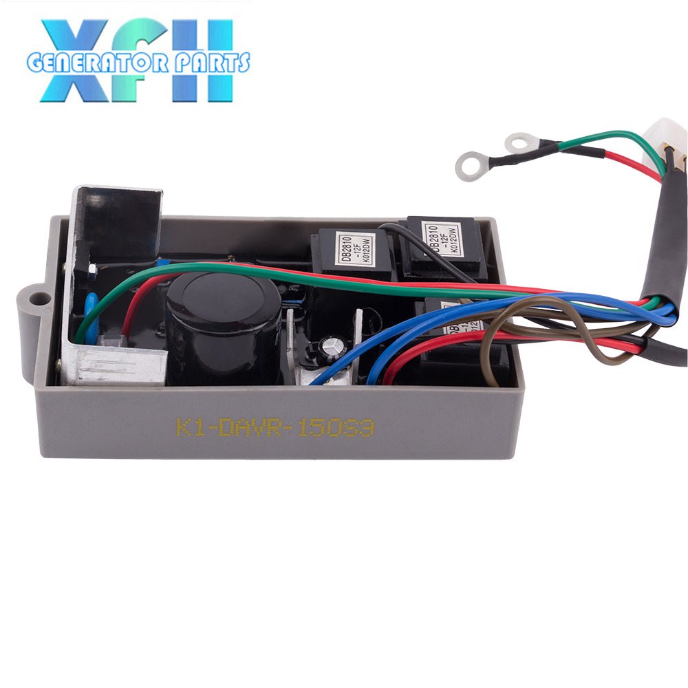 high quality KI - DAVR - 150S3 AVR Automatic Voltage Regulator Stabilizer 3 Phase 15KW 12KVA Kipor Genset Generator Parts - XFH generator parts