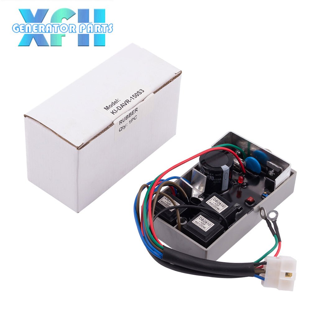 high quality KI - DAVR - 150S3 AVR Automatic Voltage Regulator Stabilizer 3 Phase 15KW 12KVA Kipor Genset Generator Parts - XFH generator parts