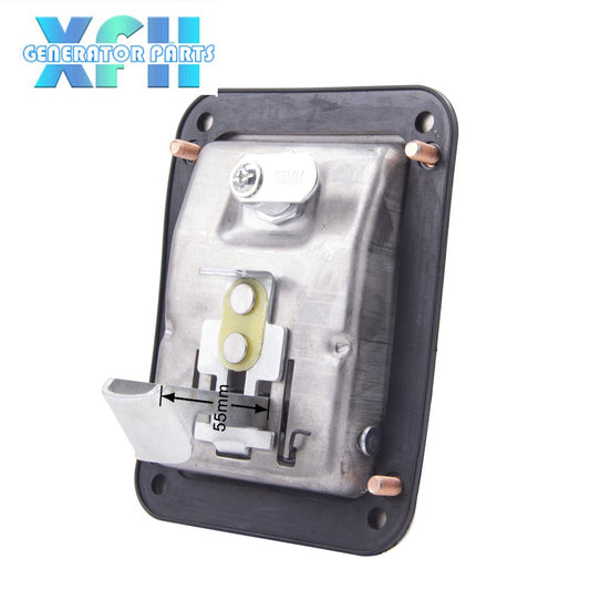High Quality Stainless Steel Diesel Genset Door Panel With Lock Big Four Angle Generator Set Parts 108*140mm Size - XFH generator parts
