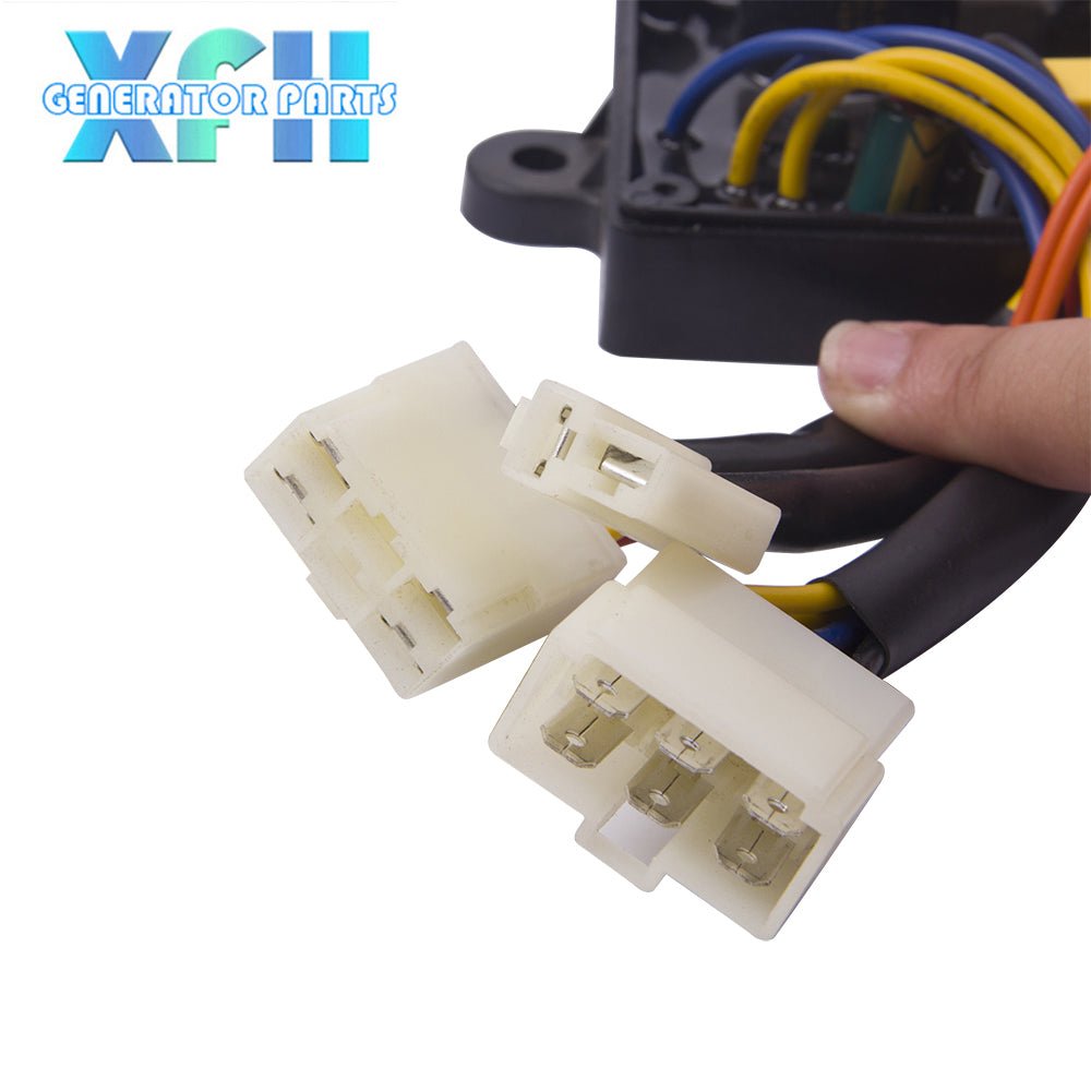 HJ - 5K25DH - 12 5KW Welding AVR Automatic Voltage Regulator Welder Generator control stabilizer module 12 wires single Phase HJ - 5K25DH - 12 - XFH generator parts